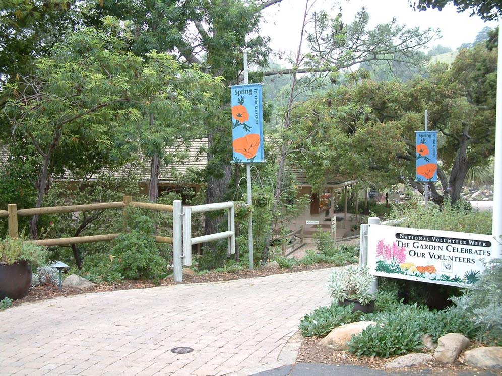 Santa Barbara Botanic Garden: Entrance